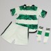 Maillot de foot Celtic Domicile vêtements enfant 2023-24 Manches Courtes (+ pantalon court)